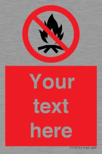 Custom prohibition No campfire